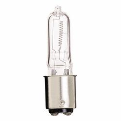 2-41/100 in. T4 Halogen Light Bulb with a BA15d Base Dimmable in Clear