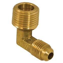 5/8 x 3/8 in. Brass Flare x MIP 90&deg; Elbow
