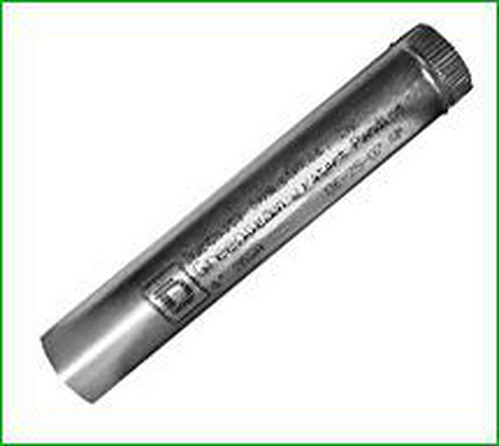 Greenseam Industries 2 ft. 26 ga Galvanized Steel Round Duct Pipe 