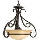 75W 3-Light Foyer Fixture in Forged Bronze