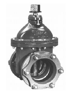 2 in. Mechanical Joint Cast Iron Open Left Resilient Wedge Gate Valve