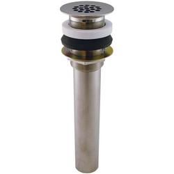 2-1/5 x 5-81/100 in. Bathroom Sink Drain in Brushed Nickel