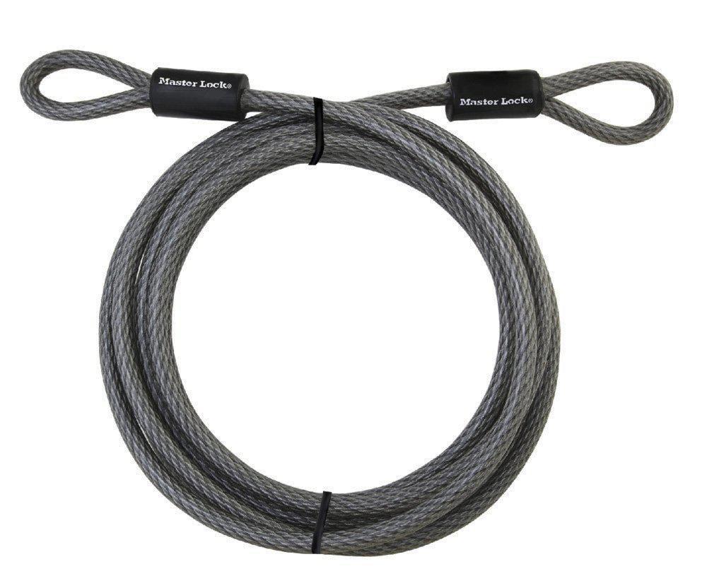Master Lock 3/8 in. Loop Braided End Steel Cable 