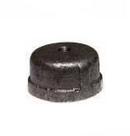 1-1/4 x 1/8 in. Black Malleable Iron Tap Cap