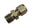 3/4 x 1 in. Tube x NPT Stainless Steel Male Connector
