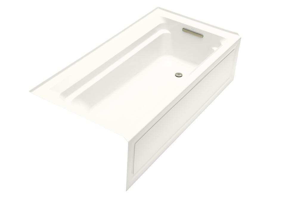 KOHLER White 72 x 36 in. Soaker Alcove Bathtub Right Drain 