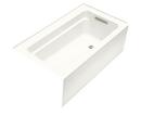 KOHLER White 60 x 32 in. Soaker Alcove Bathtub Right Drain 