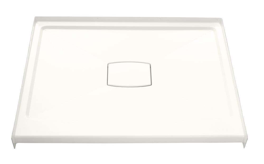 KOHLER White 48 in. Rectangle Shower Base 