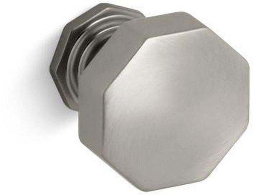 KOHLER Vibrant&reg; Brushed Nickel 1-1/4 in. Drawer Knob 