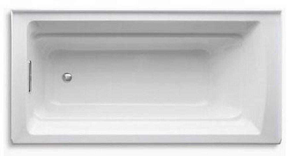KOHLER White 72 x 36 in. Soaker Alcove Bathtub with Left Drain 