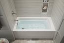 KOHLER White 60 x 32 in. Soaker Alcove Bathtub with Left Drain 