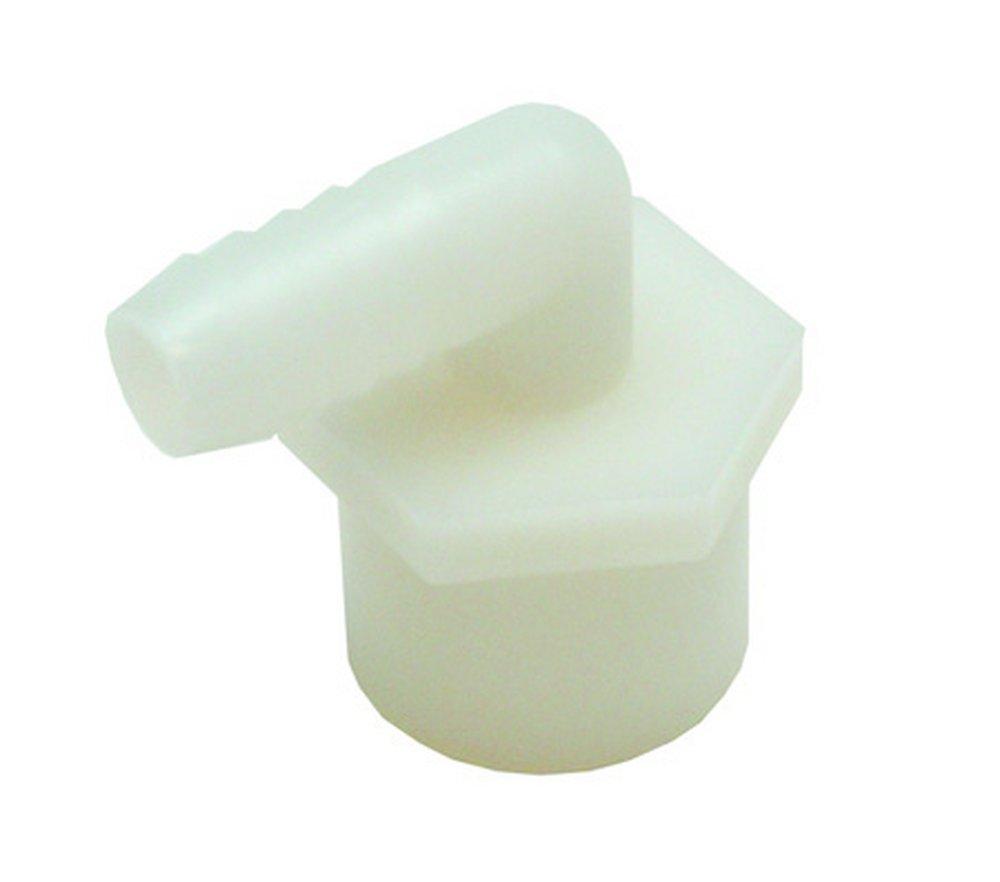 DiversiTech&reg; White Barbed x FIPT Nylon 90 Degree Reducing Elbow 