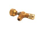 DiversiTech&reg; Brass 1/4 Swivel T 3PK 