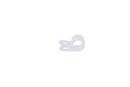 DiversiTech&reg; White 3/8 in. Wire and Cable Clamp 