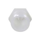 DiversiTech&reg; White Plain End x MPT Polypropylene Adapter 