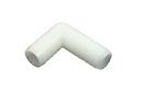 DiversiTech&reg; White Barbed Nylon 90 Degree Elbow 