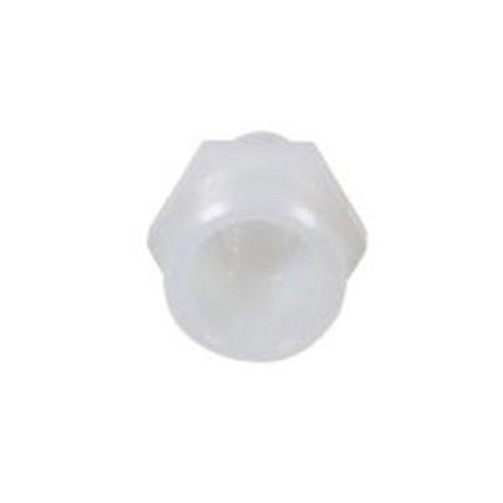 DiversiTech&reg; White Plain End x MPT Polypropylene Adapter 