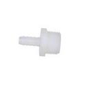 DiversiTech® White Plain End x MPT Polypropylene Adapter 