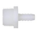 DiversiTech® White Plain End x MPT Polypropylene Adapter 