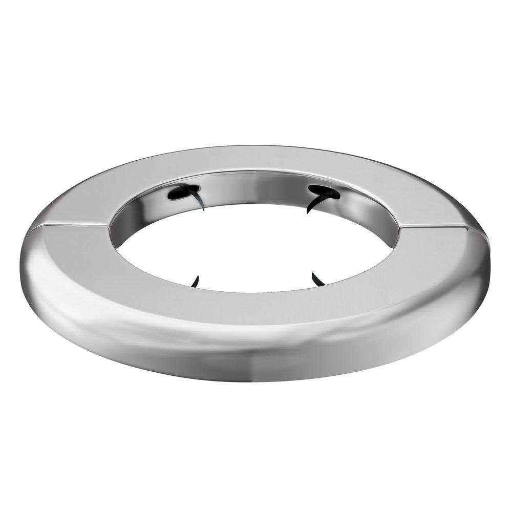 Jones Stephens Chrome Plated Steel Escutcheon in Chrome Plated 