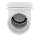 Jones Stephens White PVC Socket Backwater Valve 