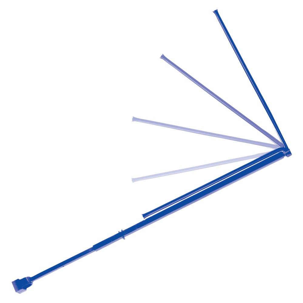 Pollardwater Blue Telescoping Gate Key with Easy Folding Handle 