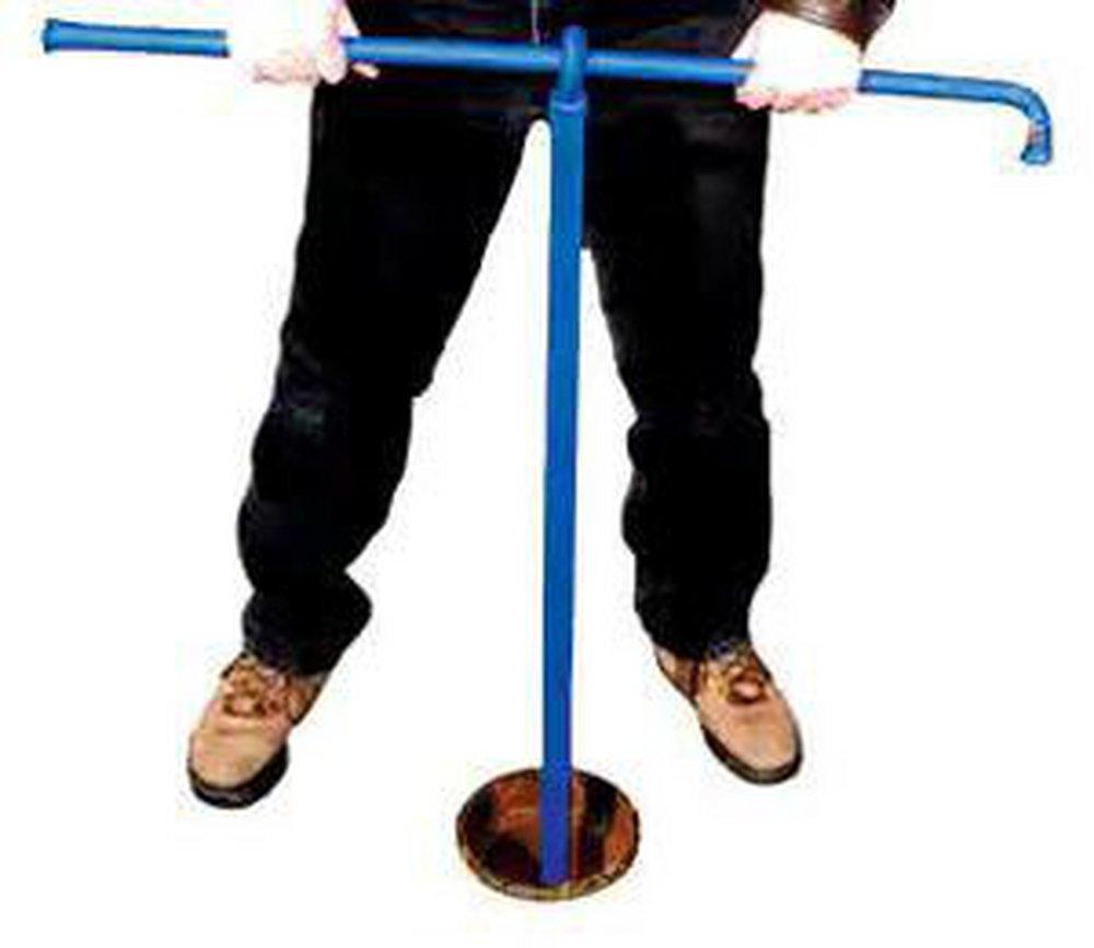 Pollardwater Blue Telescoping Gate Key with Easy Folding Handle 