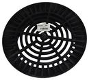 10 in. Round Grate in Black
