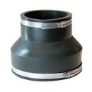 6 x 4 in. Clamp Reducing Plastic Coupling with Stainless Steel Band