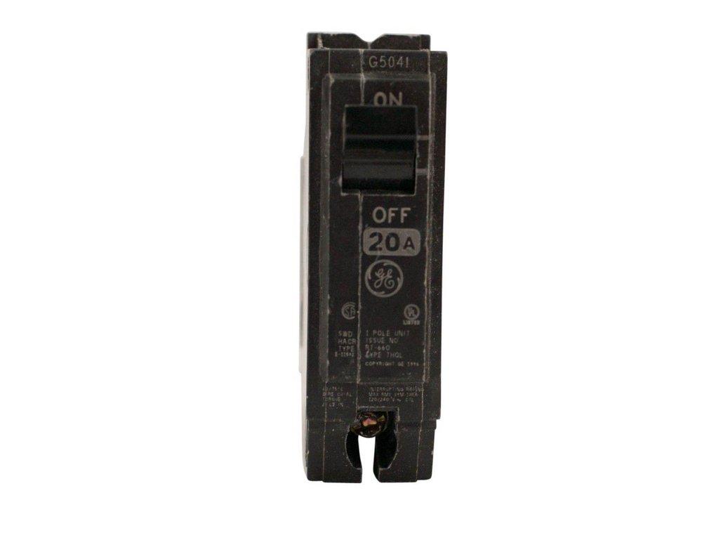 GE Industrial Systems 120/240V 1 Pole Circuit Breaker 
