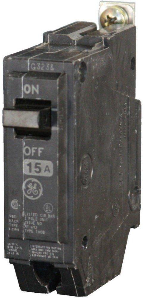 GE Industrial Systems 2-3/8 in. 120/240V 1-Pole Circuit Breaker 