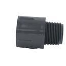 Dark Grey PVC Schedule 80 Male Adapter 