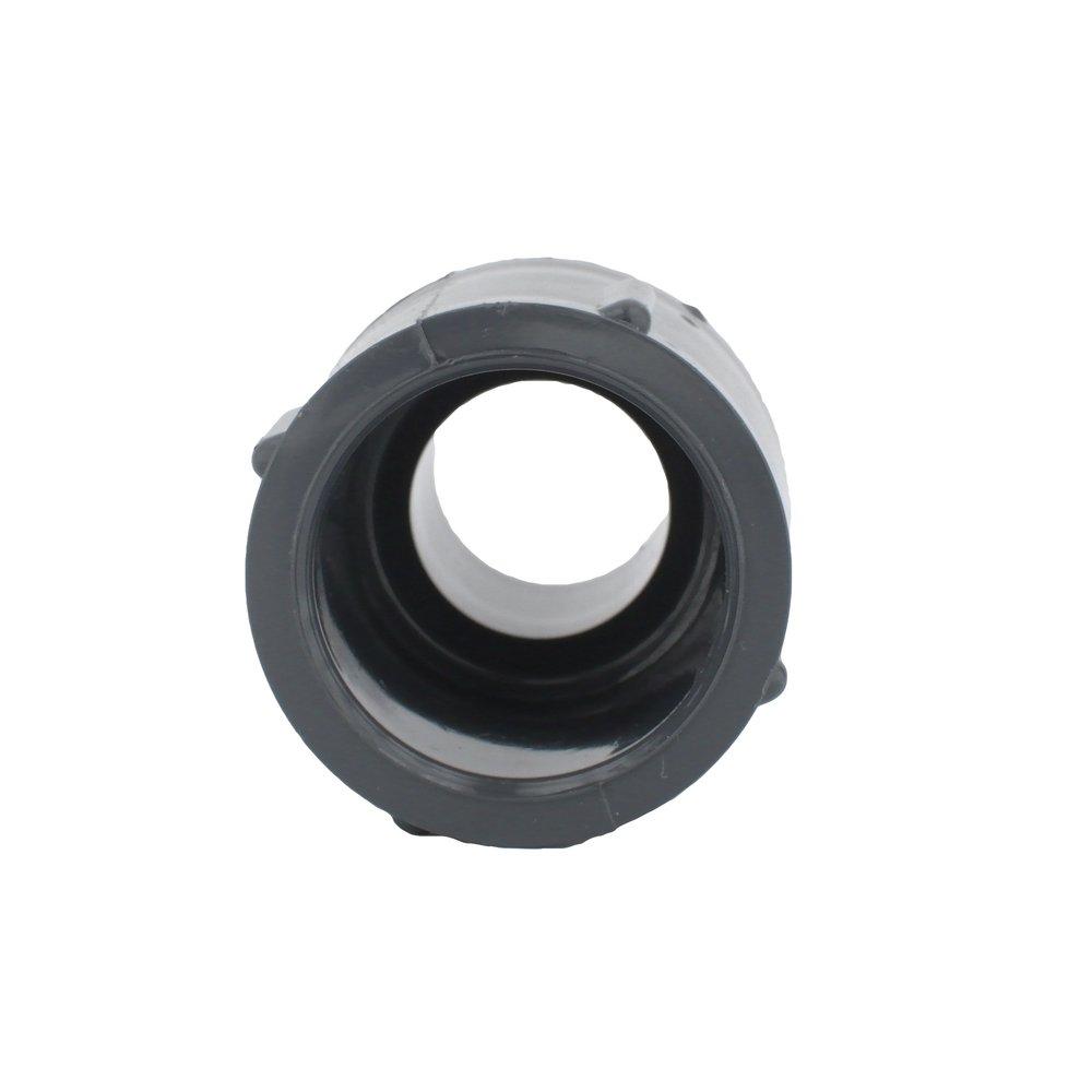 Dark Grey PVC Schedule 80 Male Adapter 