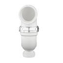 White Plastic P-Trap 