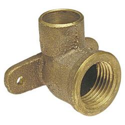1/2 in. Sweat x FNPT 90 Degree Cast Bronze Drop Ear Elbow