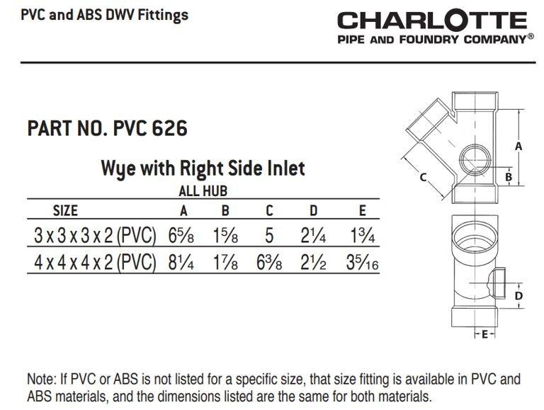 White PVC DWV 90&deg; Street Vent Elbow 