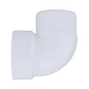 White PVC DWV 90&deg; Street Vent Elbow 
