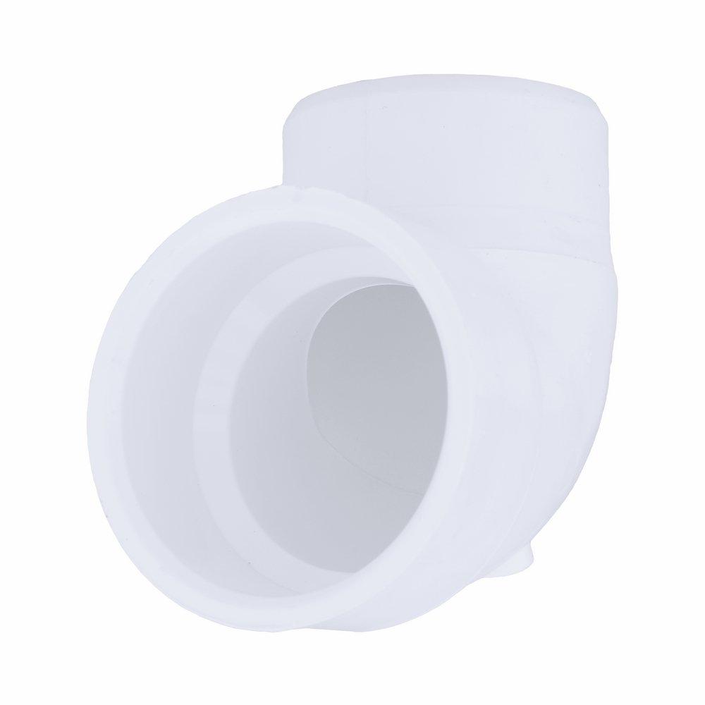 White PVC DWV 90&deg; Street Vent Elbow 