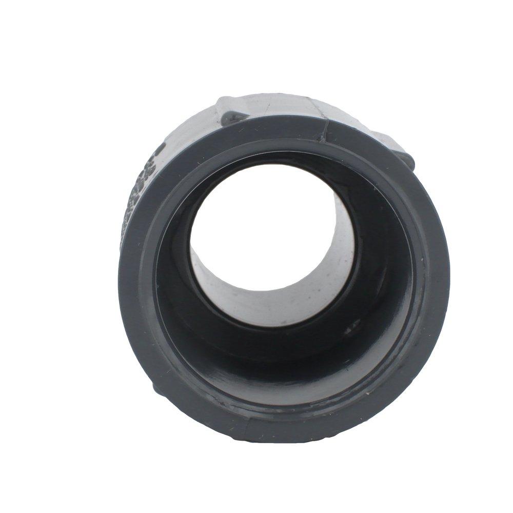 Dark Grey PVC Schedule 80 Male Adapter 