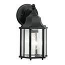 Kichler Lighting Black 60W 1-Light Outdoor Wall Sconce 