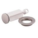 Replacement Lavatory Drain Stopper with Seat Assembly in Brushed Nickel