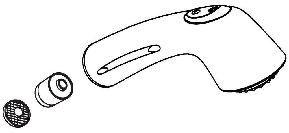 Moen Stainless Pull-Out Spout Kit 