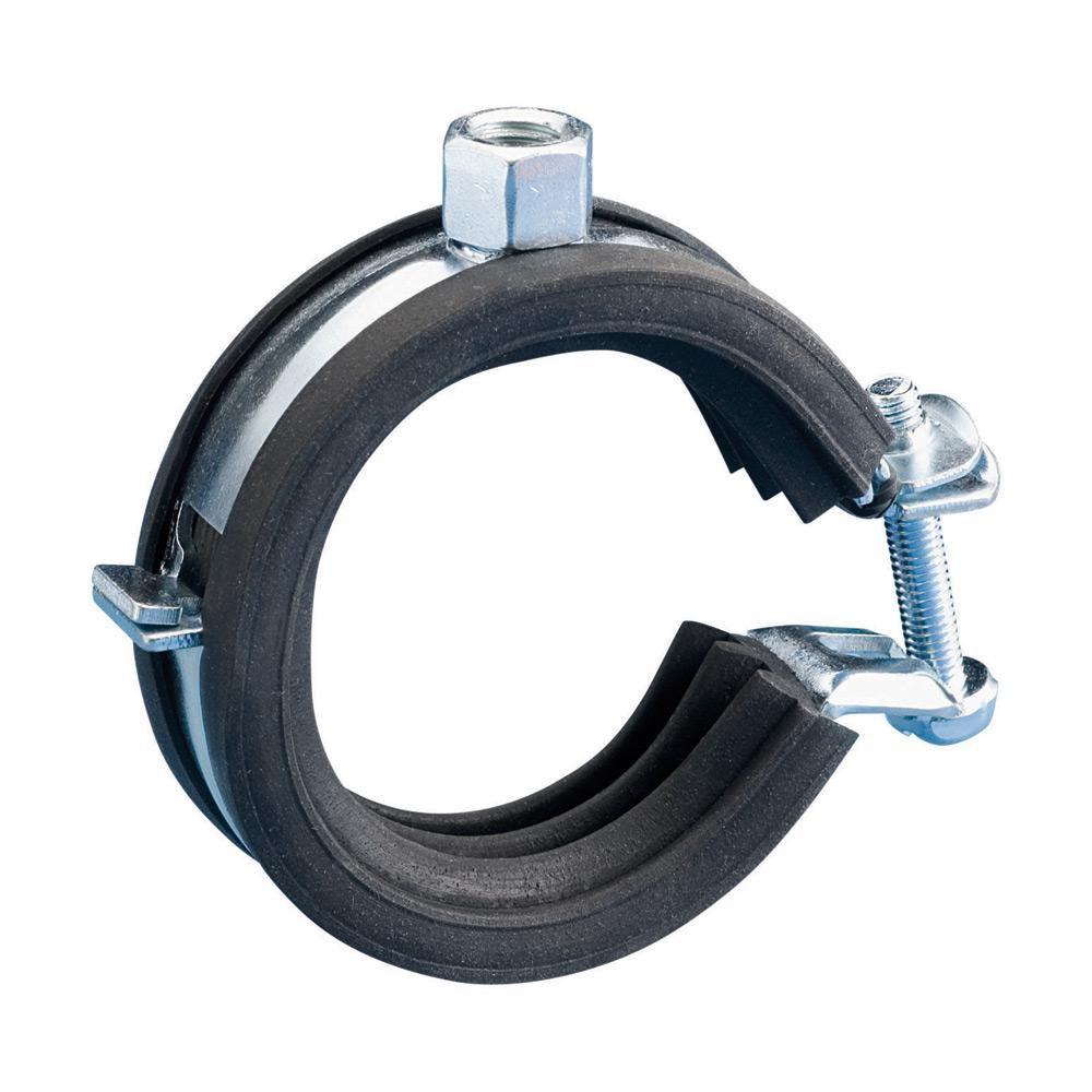 nVent CADDY Threaded Electrogalvanized EPDM, SBR and Steel Pipe Clamp 