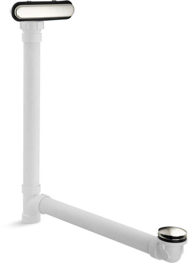 KOHLER Vibrant Polished Nickel Plastic Toe-Tap Drain 