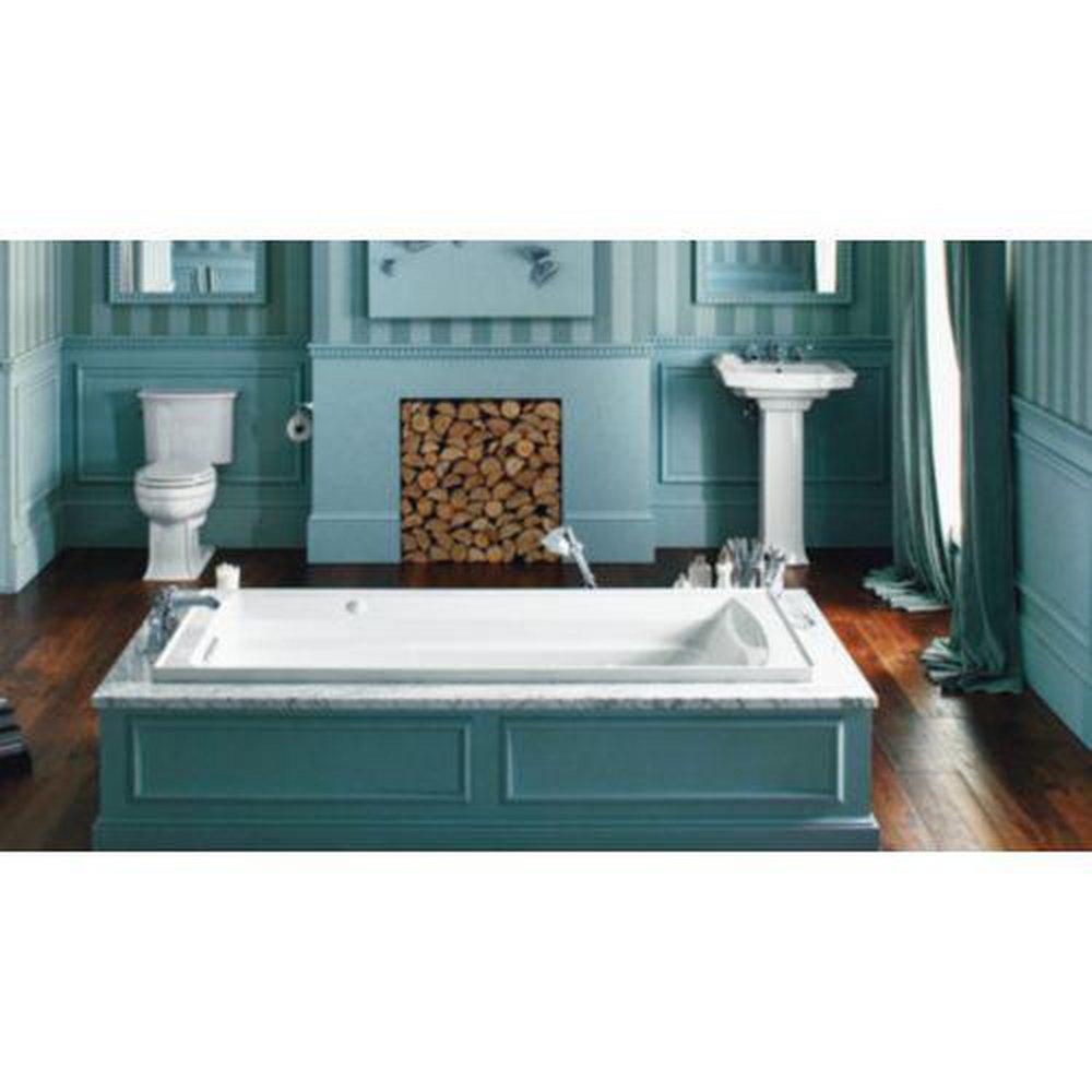 KOHLER Polished Chrome Plastic Toe-Tap Drain 