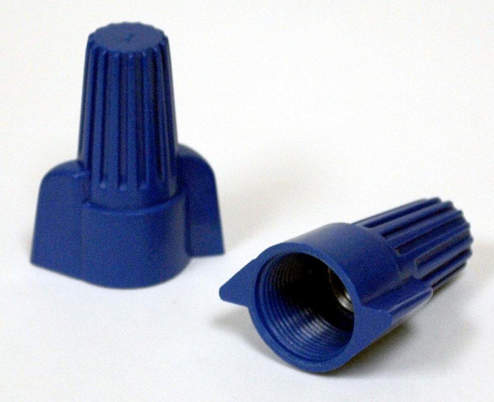 MARS Blue Plastic Wire Connector in Blue 