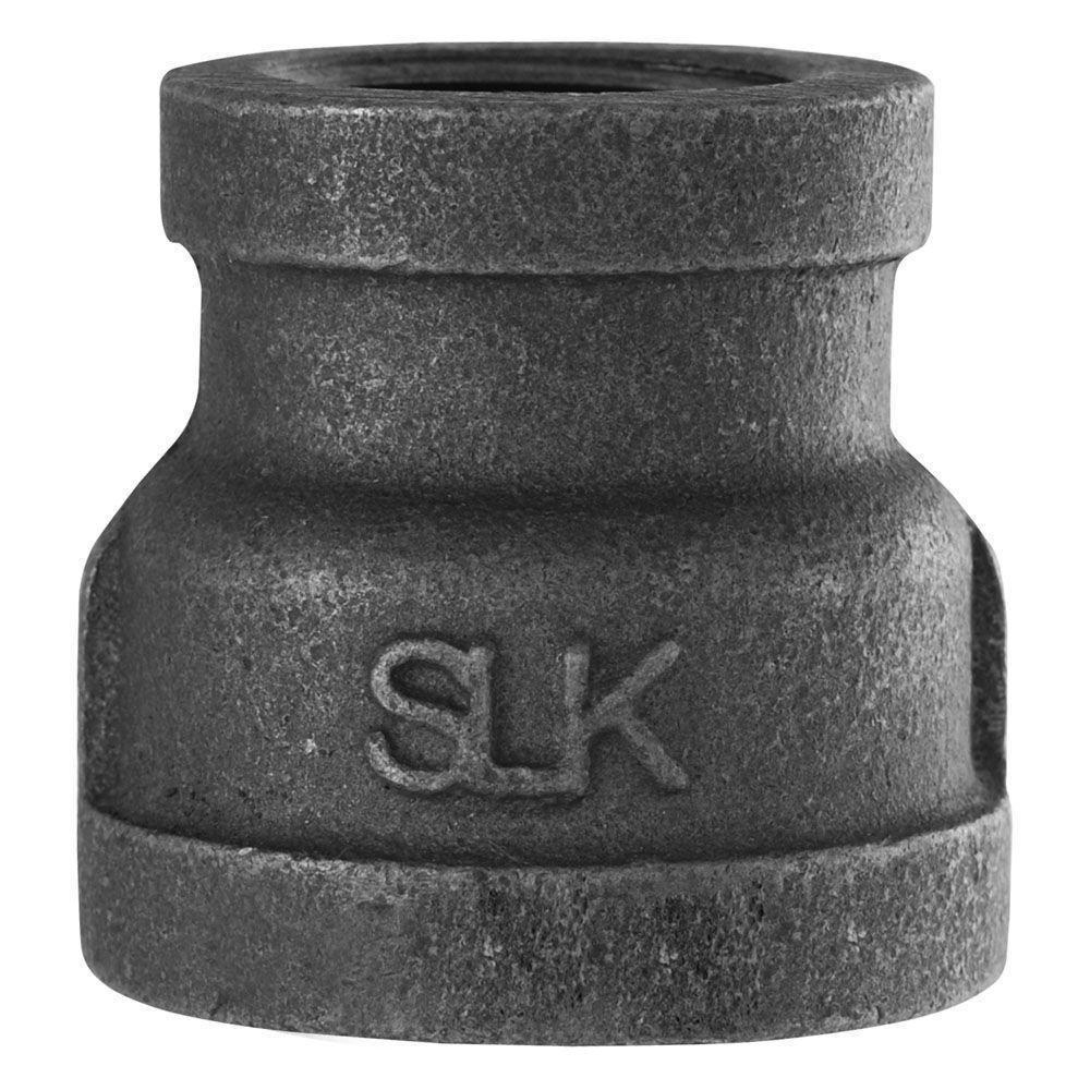 Female x Male 300# Black Malleable Iron Reducing Coupling 