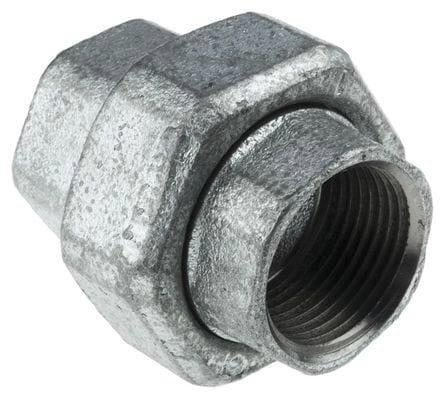 NPT 300# Global Black Malleable Iron Ground Joint Union 