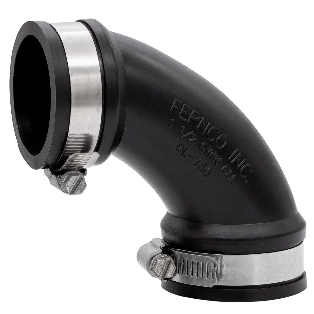 Fernco Plastic Flexible Elbow 