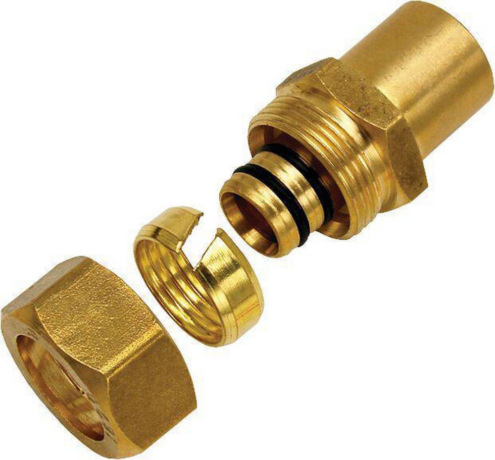 Watts Brass 5/8 Comp X 1/2 Copper Fitting Adapter 
